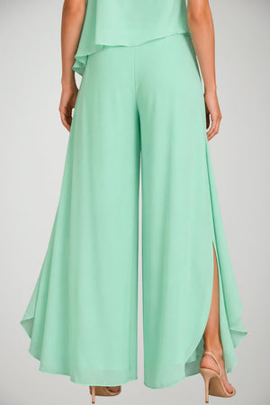 Pantaloni da donna Hanita fluido con spacchi