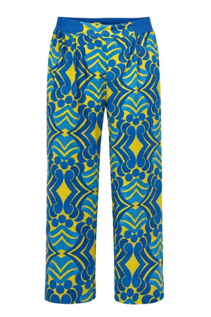 Pantaloni da donna Hanita a stampa multicolore