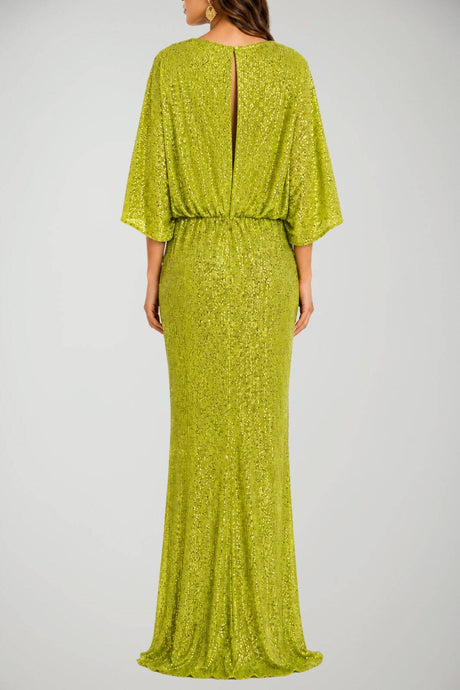 Hanny Deep Abito Donna lungo con paillettes