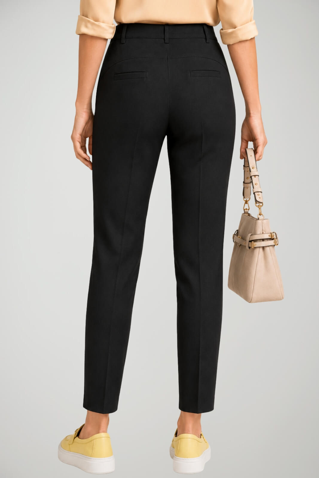 Hanny Deep Pantalone Donna con logo metallico