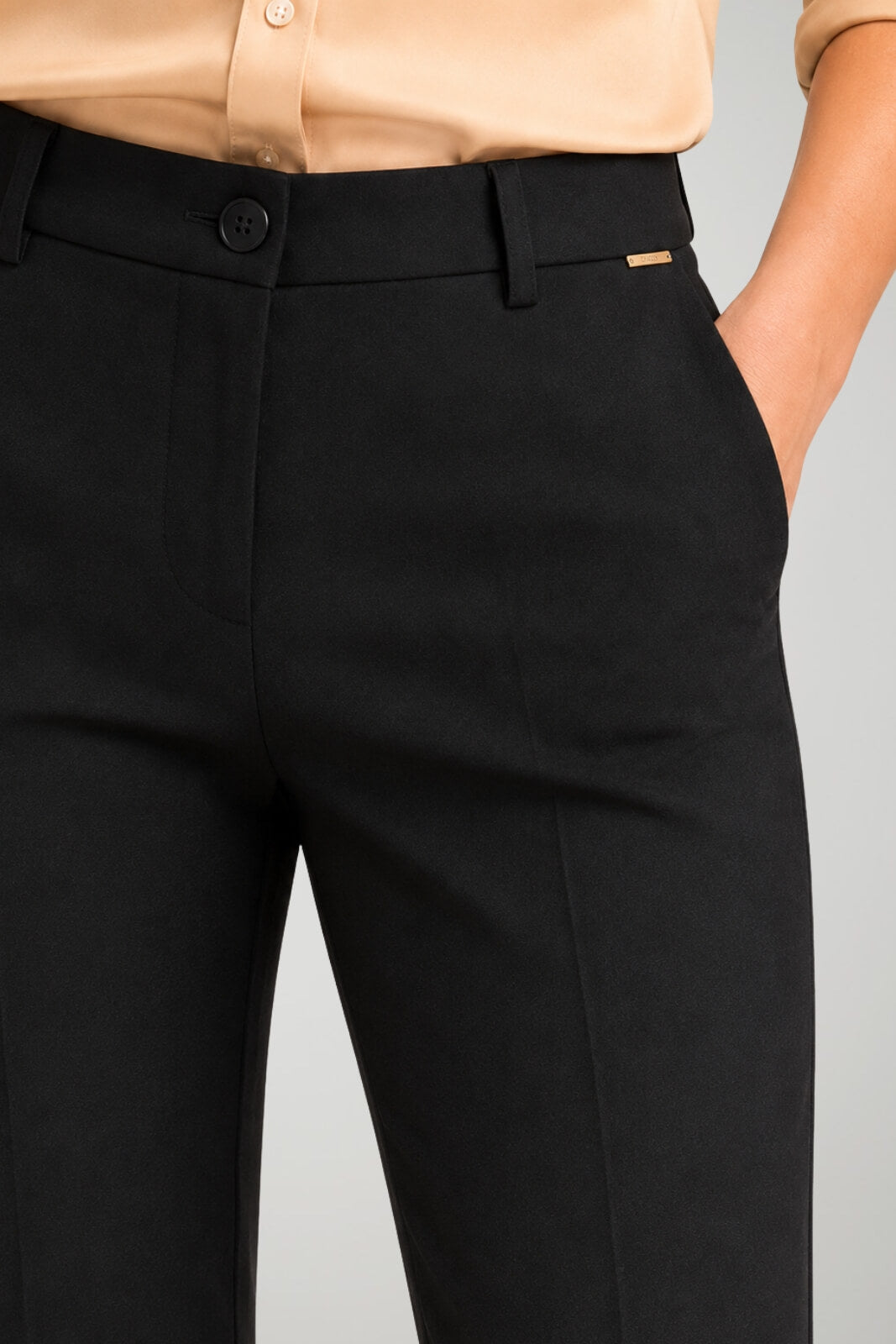 Hanny Deep Pantalone Donna con logo metallico