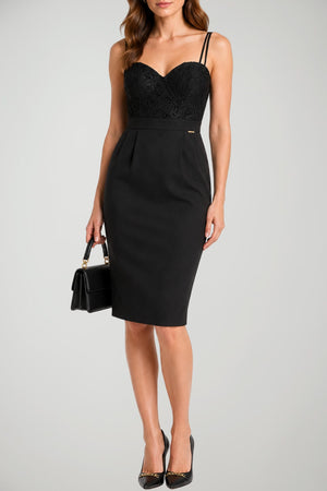 Hanny Deep Tubino Donna con corpetto in Pizzo