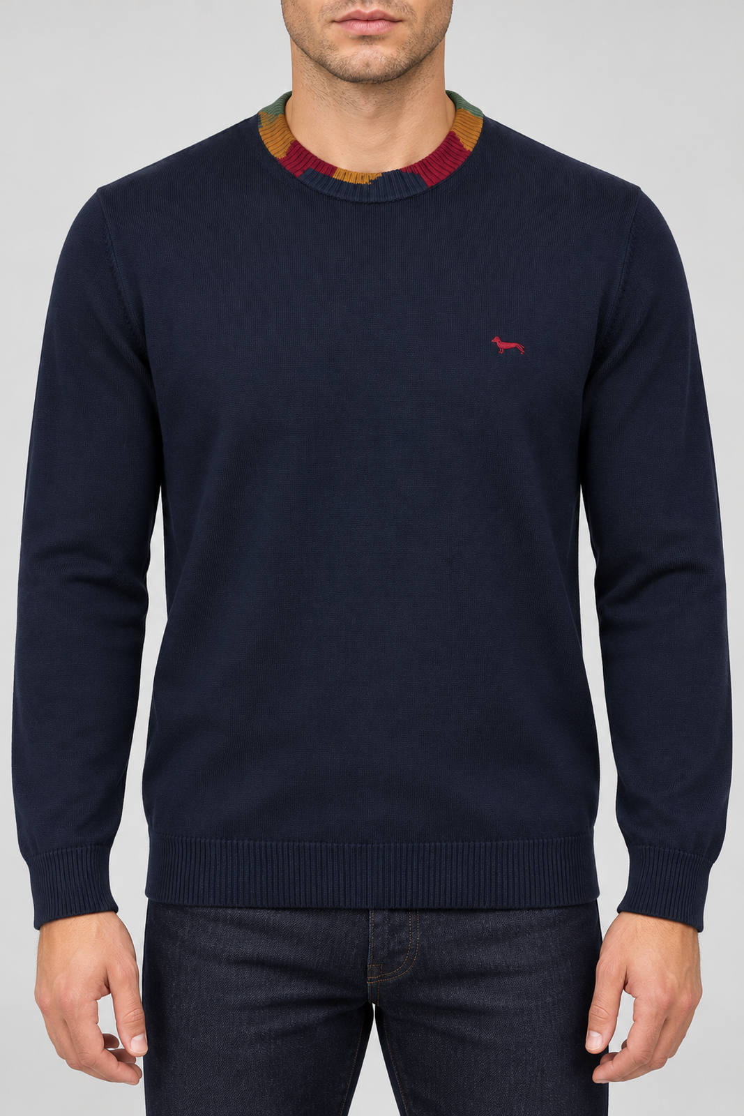 Harmont & Blaine Maglia Uomo colletto multicolore
