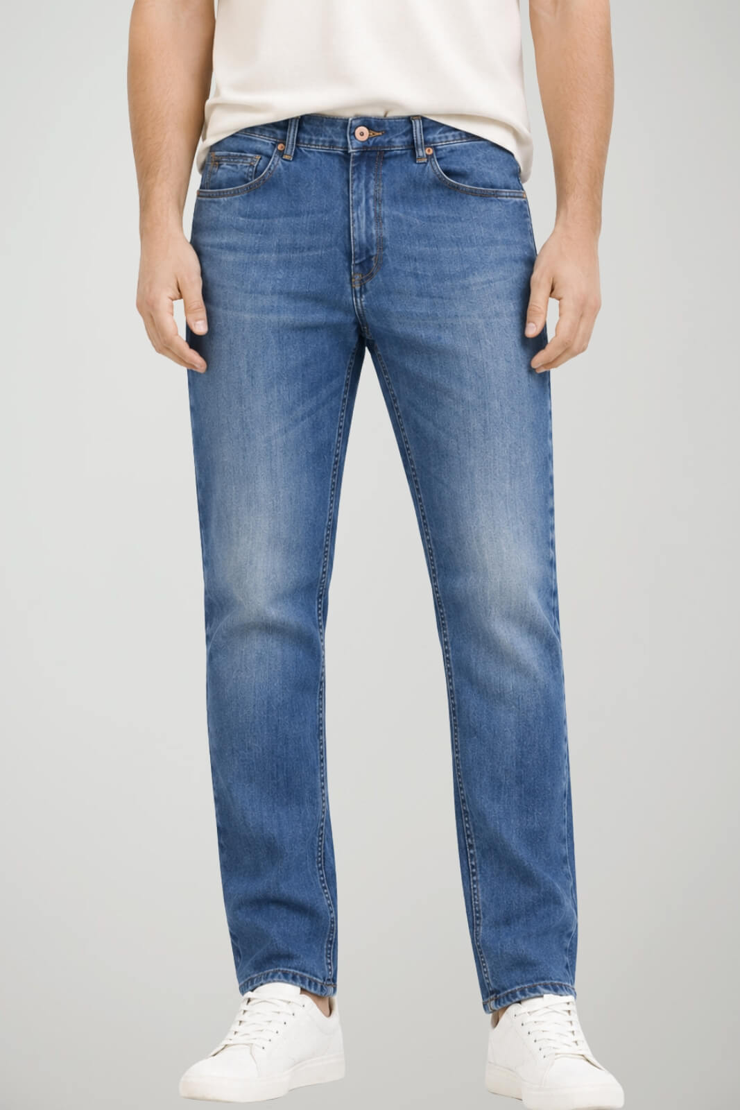 Harmont & Blaine Jeans Uomo Slim Fit cinque tasche