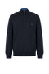 Harmont & Blaine Maglia Uomo con mezza zip e logo a contrasto