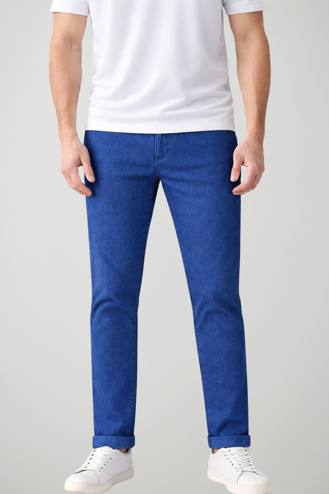 Harmont & Blaine Pantaloni Uomo chino effetto denim
