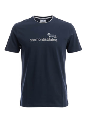 Harmont & Blaine T-shirt Uomo con lettering in rilievo