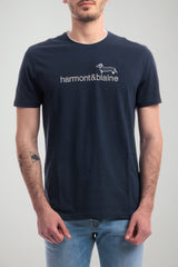 Harmont & Blaine T-shirt Uomo con lettering in rilievo