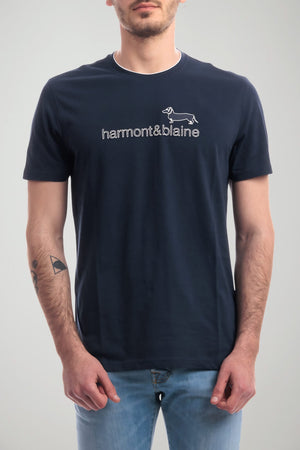 Harmont & Blaine T-shirt Uomo con lettering in rilievo
