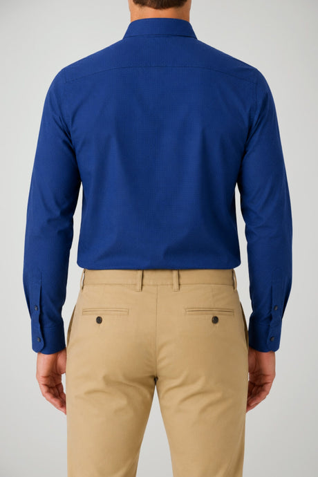Henry Cotton’s Camicia Uomo in microfantasia