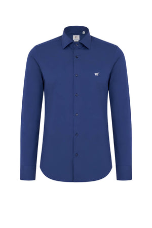 Henry Cotton’s Camicia Uomo con logo ricamato