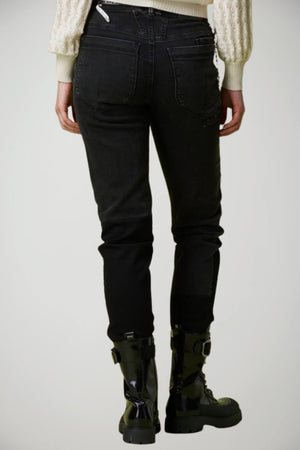 Jeans donna High Everyday Couture con catena retro