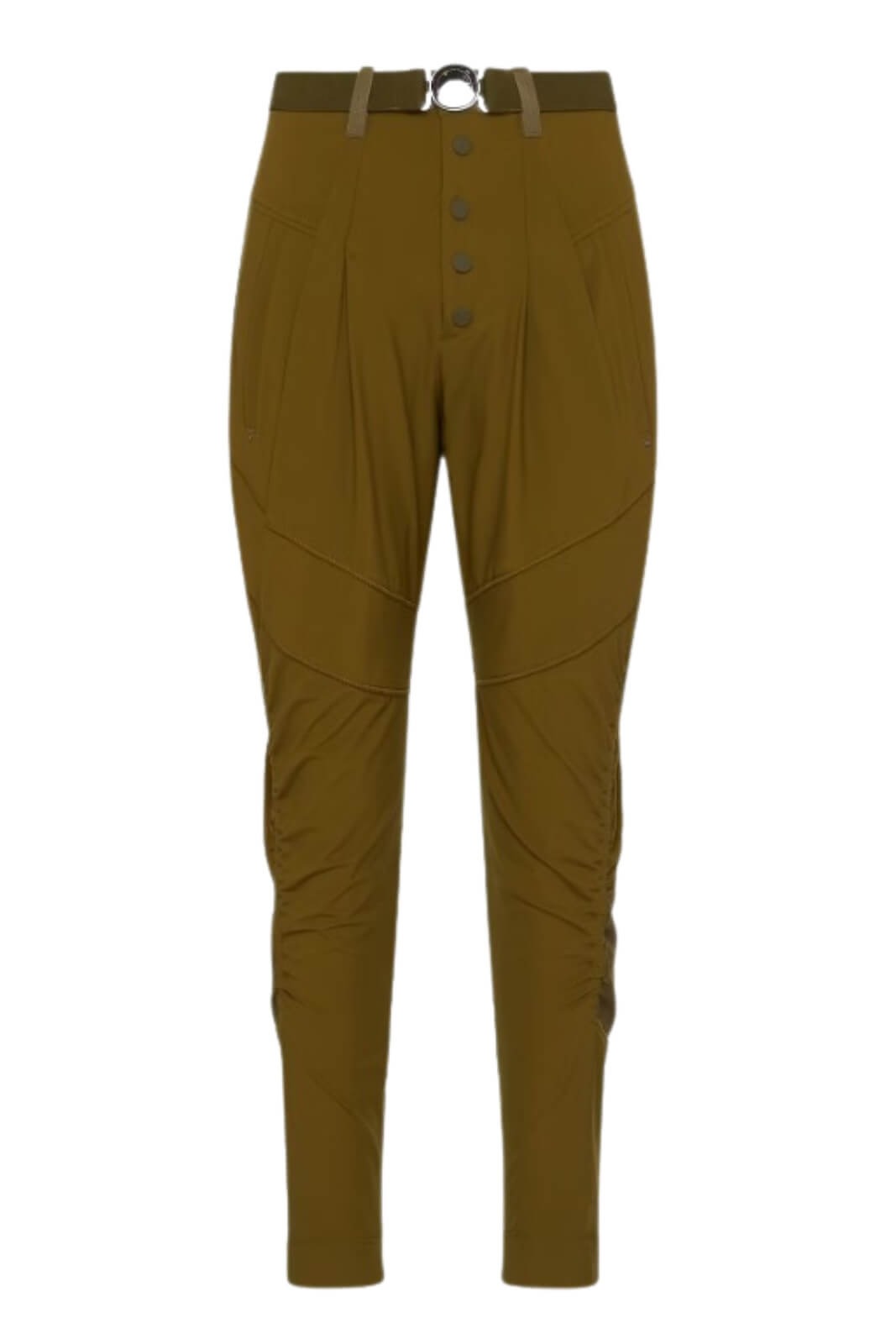 Pantaloni donna High Everyday Couture in jersey con cintura fronte