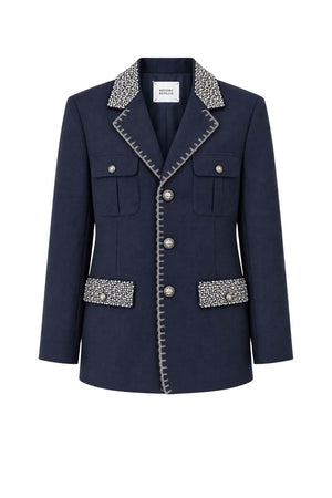 History Repeats Blazer Donna con strass