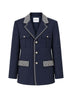 History Repeats Blazer Donna con strass