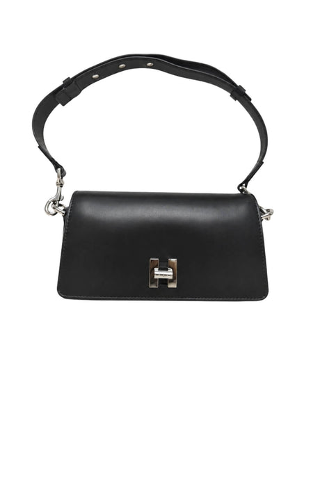 Hogan Borsa Donna H01Y in pelle con logo turn lock