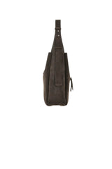 Hogan Borsa Donna Hobo in pelle scamosciata / Marrone