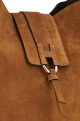 Hogan Borsa Donna Hobo in pelle scamosciata / Beige