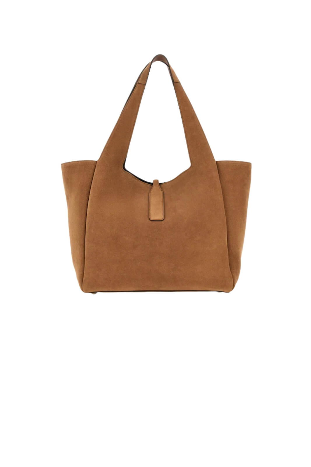 Hogan Borsa Donna Shopping in pelle scamosciata / Beige