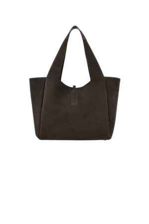 Hogan Borsa Donna Shopping in pelle scamosciata / Marrone