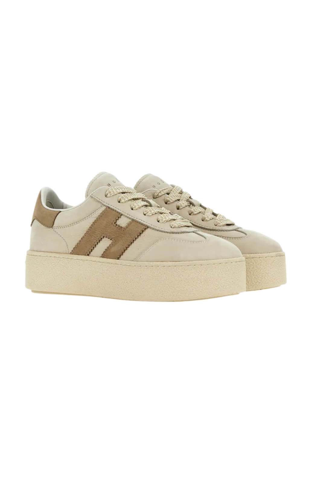 Hogan Sneakers Donna Cool H698 con suola platform