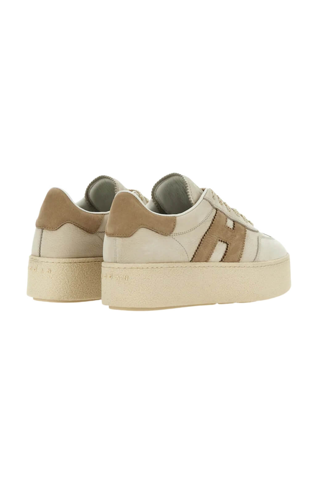 Hogan Sneakers Donna Cool H698 con suola platform