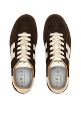 Hogan Sneakers Donna Cool in camoscio