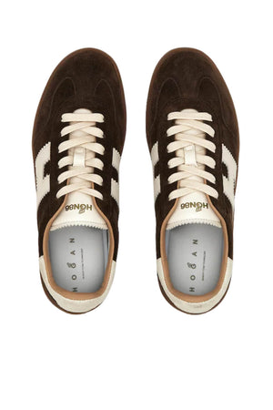 Hogan Sneakers Donna Cool in camoscio