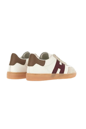 Hogan Sneakers Donna Cool in camoscio e nappa