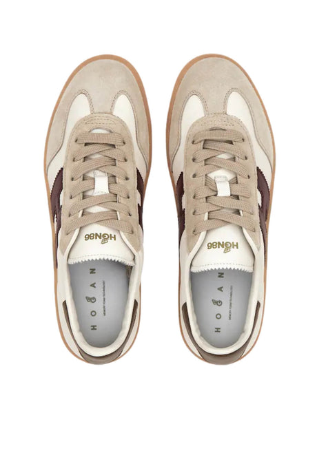 Hogan Sneakers Donna Cool in camoscio e nappa