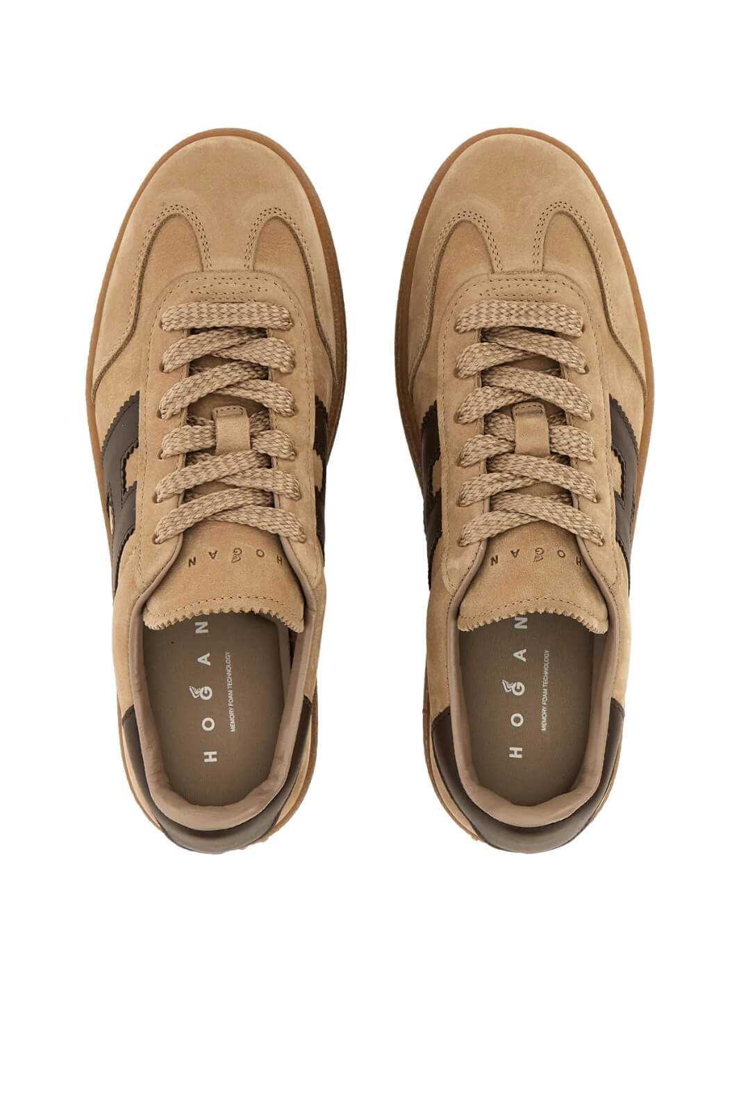 Hogan Sneakers Donna Cool in nabuk con platform