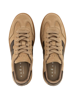 Hogan Sneakers Donna Cool in nabuk con platform