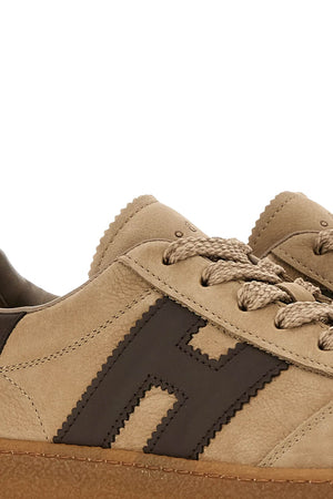 Hogan Sneakers Donna Cool in nabuk con platform