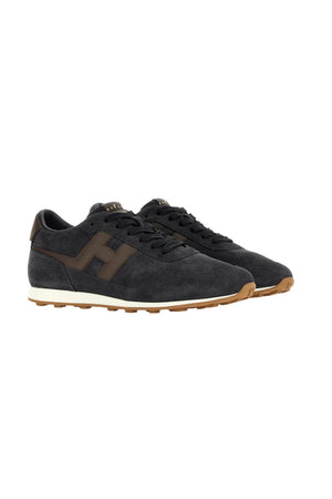 Hogan Sneakers Uomo Athletic in pelle scamosciata