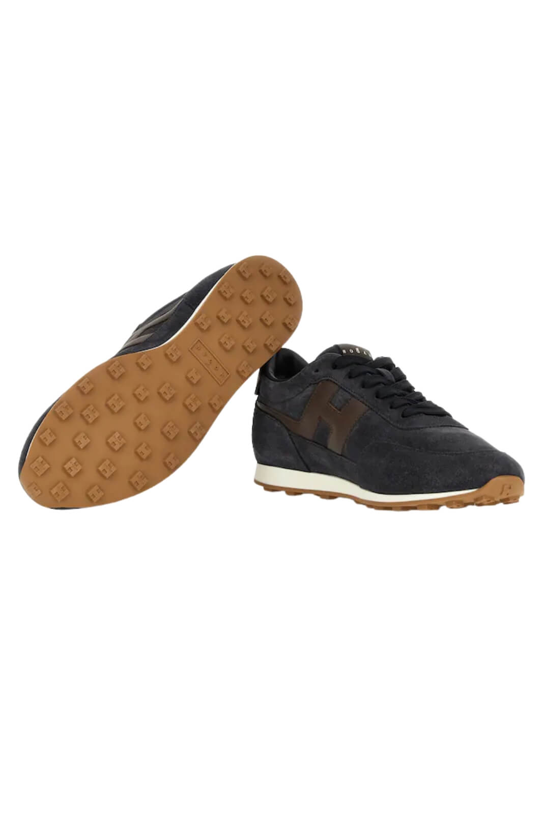 Hogan Sneakers Uomo Athletic in pelle scamosciata