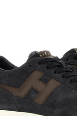 Hogan Sneakers Uomo Athletic in pelle scamosciata