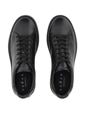 Hogan Sneakers Uomo H-Stripes in pelle liscia