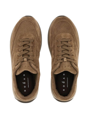 Hogan Sneakers Uomo Hi-Light in pelle scamosciata