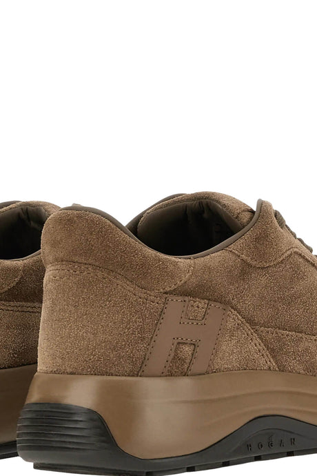 Hogan Sneakers Uomo Hi-Light in pelle scamosciata
