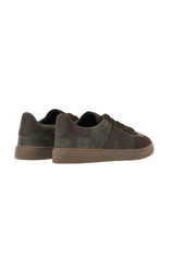 Hogan Sneakers Uomo in camoscio e pelle craquelé