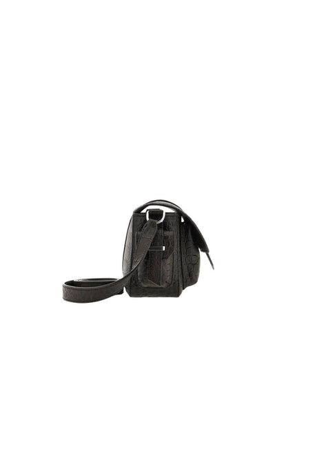 Hogan women's FLAP small crocodile print bag