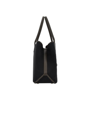 Hogan women's SHOPPING SCRIPT medium black bag