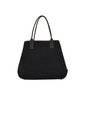 Hogan women's SHOPPING SCRIPT medium black bag