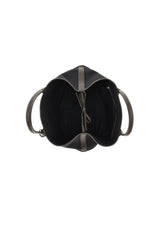 Hogan women's SHOPPING SCRIPT medium black bag