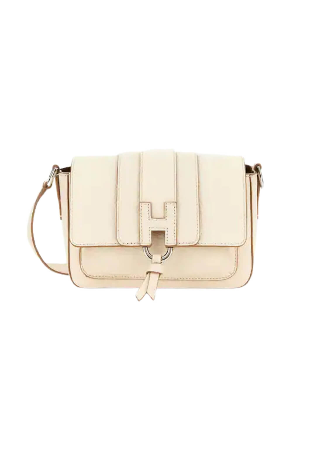 Borsa da donna Hogan in pelle martellata con flap e manico