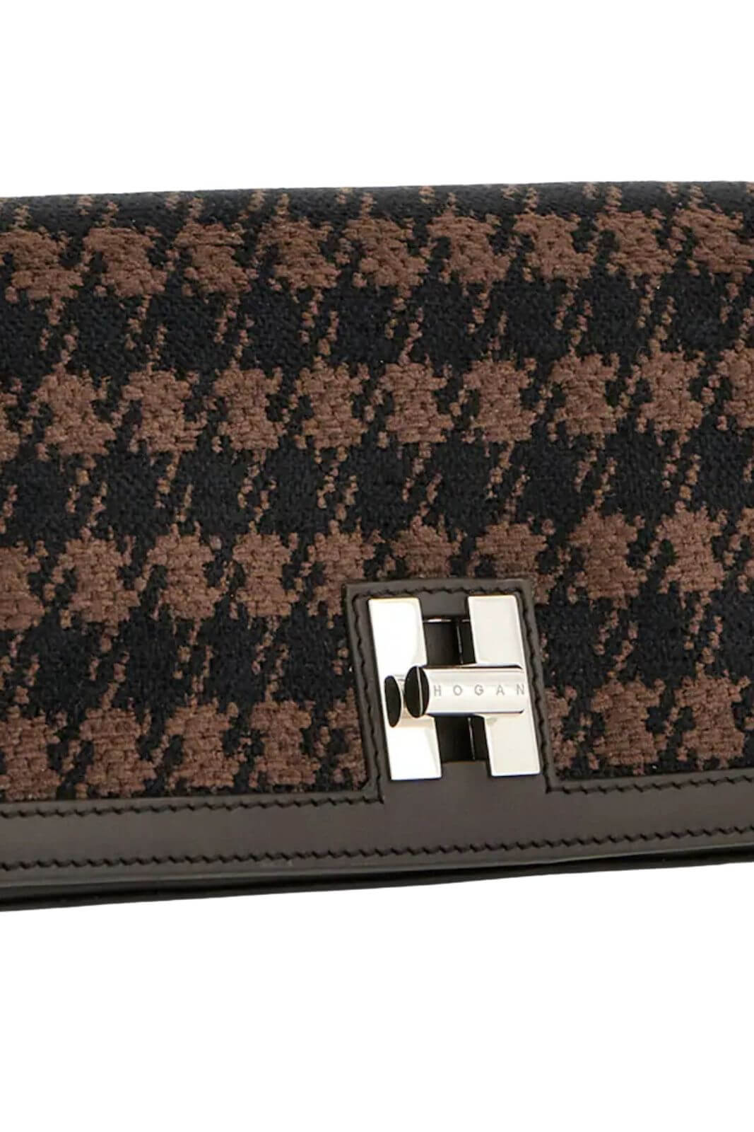 Hogan Borsa Donna con flap pied de poule
