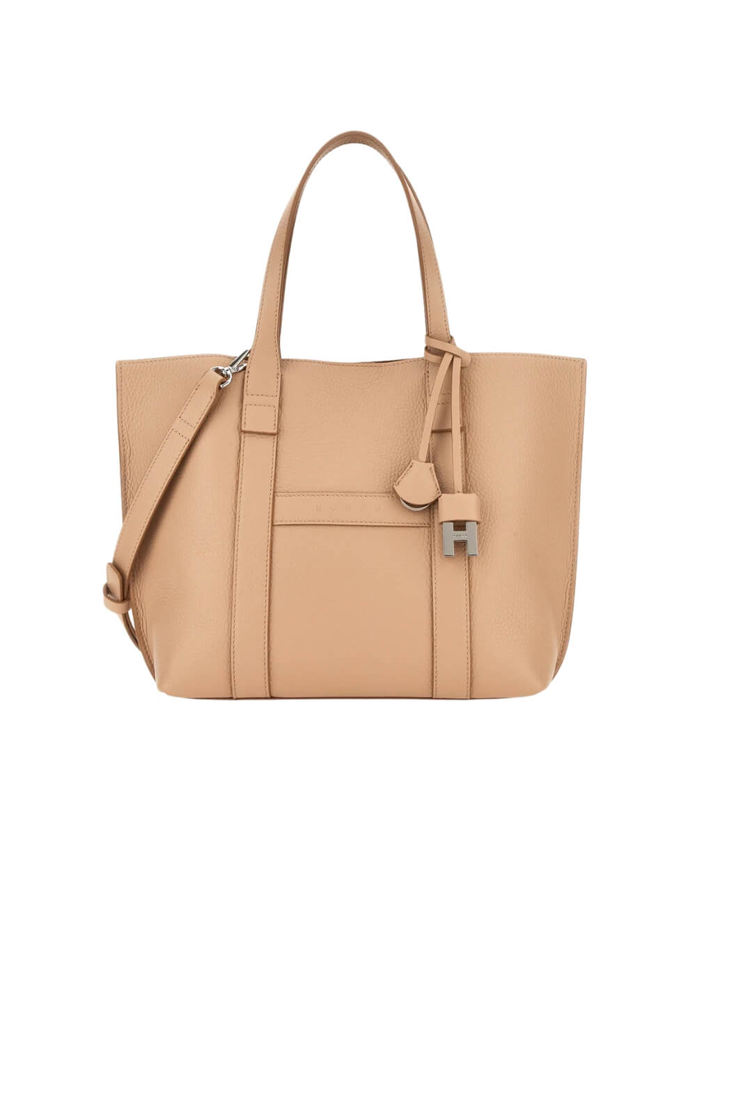 Shopper da donna Hogan in pelle martellata e manici fissi