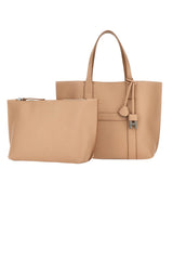 Shopper da donna Hogan in pelle martellata e manici fissi