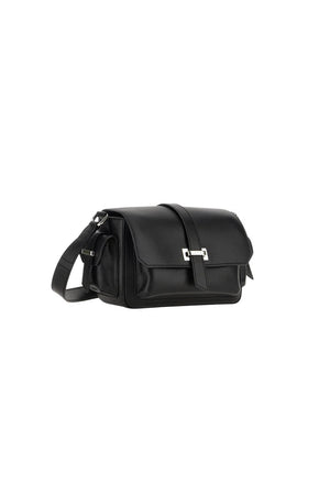 Hogan women's FLAP small black bag