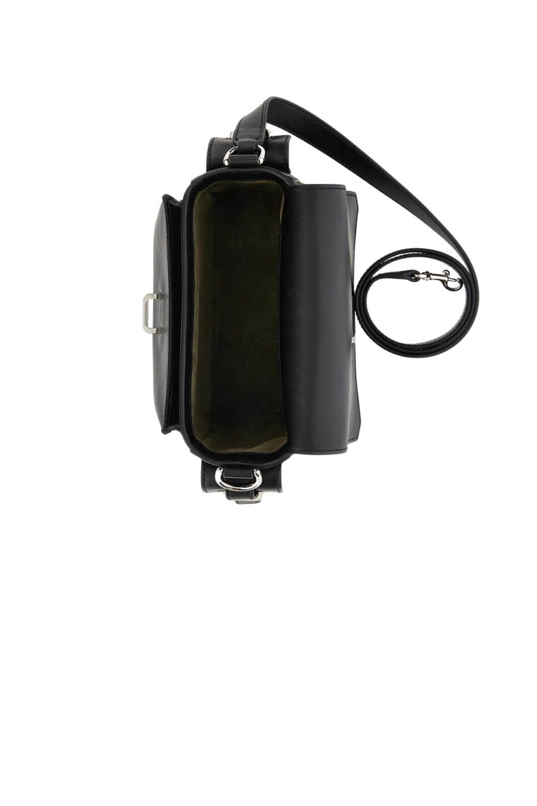 Hogan women's FLAP small black bag
